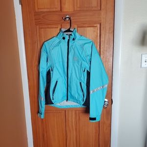 Bicyclist rain jacket